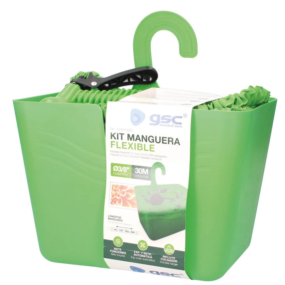 garden-water-hose-set-10m-30m-with-hook-green-black