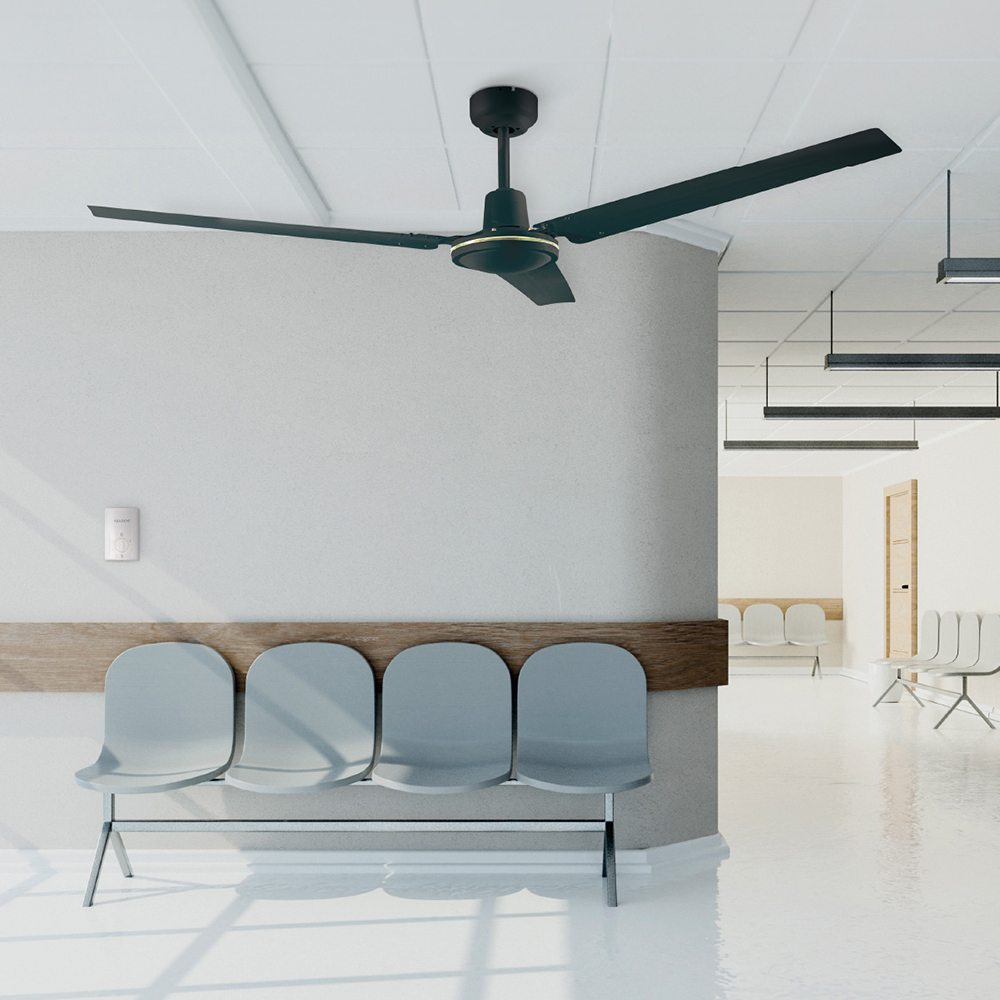 saltok-3-blades-ceiling-fan-with-remote-control-black-142cm