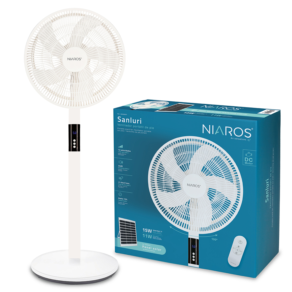 sanluri-portable-rechargable-fan-with-remote-control-white-39cm-15w