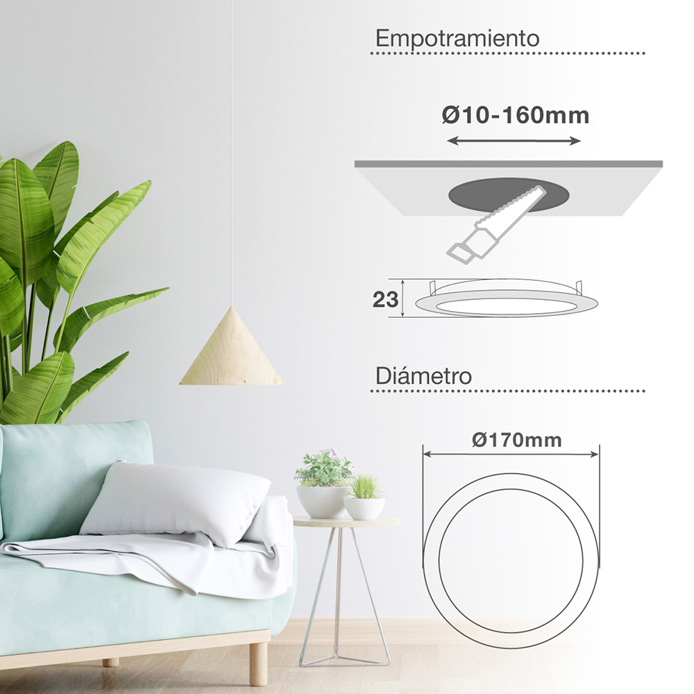 belur-round-recessed-downlight-12w-6500k-white