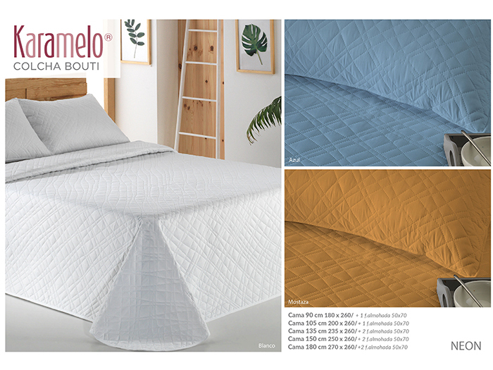 karamelo-neon-bed-spread-white-180cm-x-260cm