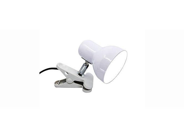 white-spotlight-with-clamp-e27