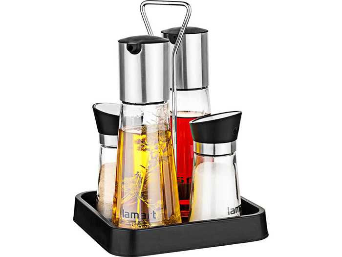 lamart-stainless-steel-and-glass-condiment-set-4-pieces