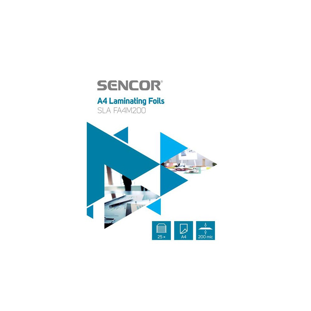 sencor-laminating-foil-a4-200mc-25-pieces