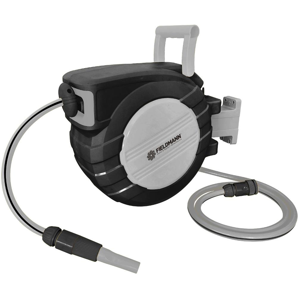fieldmann-automatic-garden-20m-hose-reel-12-3-layer-meshed-pvc-pipe-fzh-1221