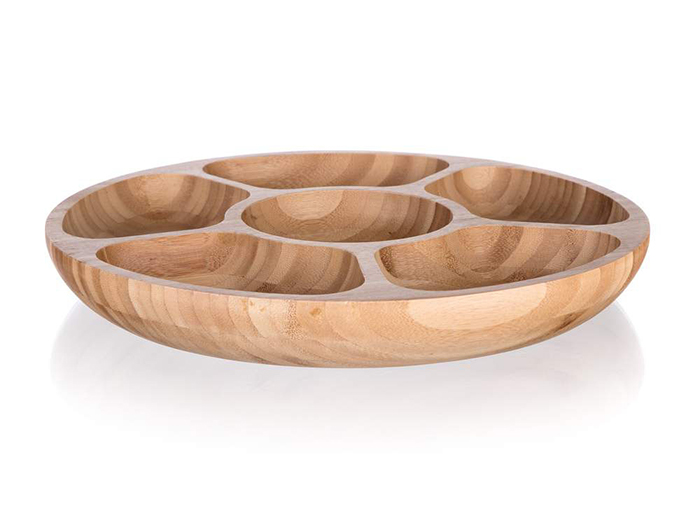 banquet-brillante-bamboo-divided-round-serving-dish-31cm