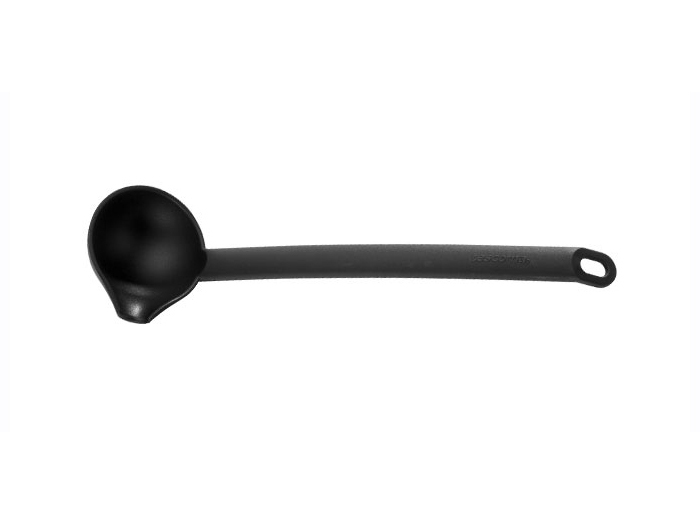 tescoma-spaceline-nylon-ladle-with-spout-black