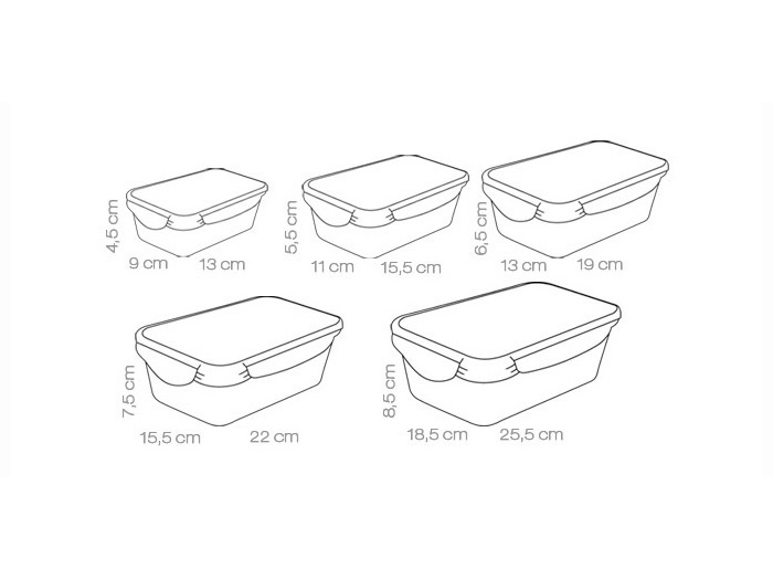tescoma-rectangular-container-set-of-5-pieces