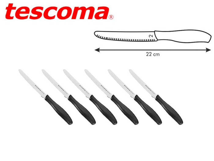 tescoma-sonic-black-plastic-handle-and-stainless-steel-table-knives-set-of-6-pieces