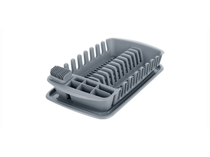tescoma-cleankit-grey-dish-drainer-with-tray