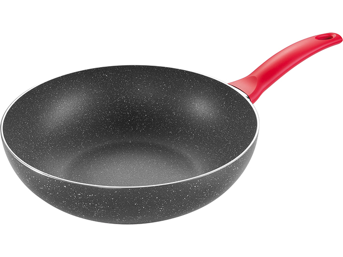 tescoma-red-handle-wok-pan-28-cm