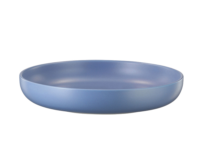 banquet-porcelain-deep-plate-matte-blue-22-5cm