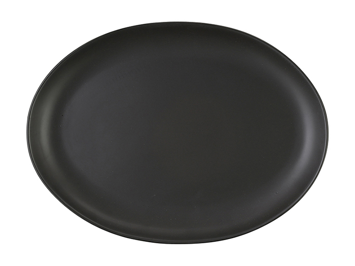 banquet-porcelain-oval-plate-black-36cm
