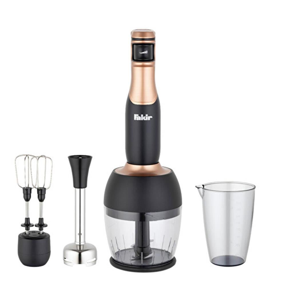 fakir-speed-lucca-blender-set-black-copper-1000w