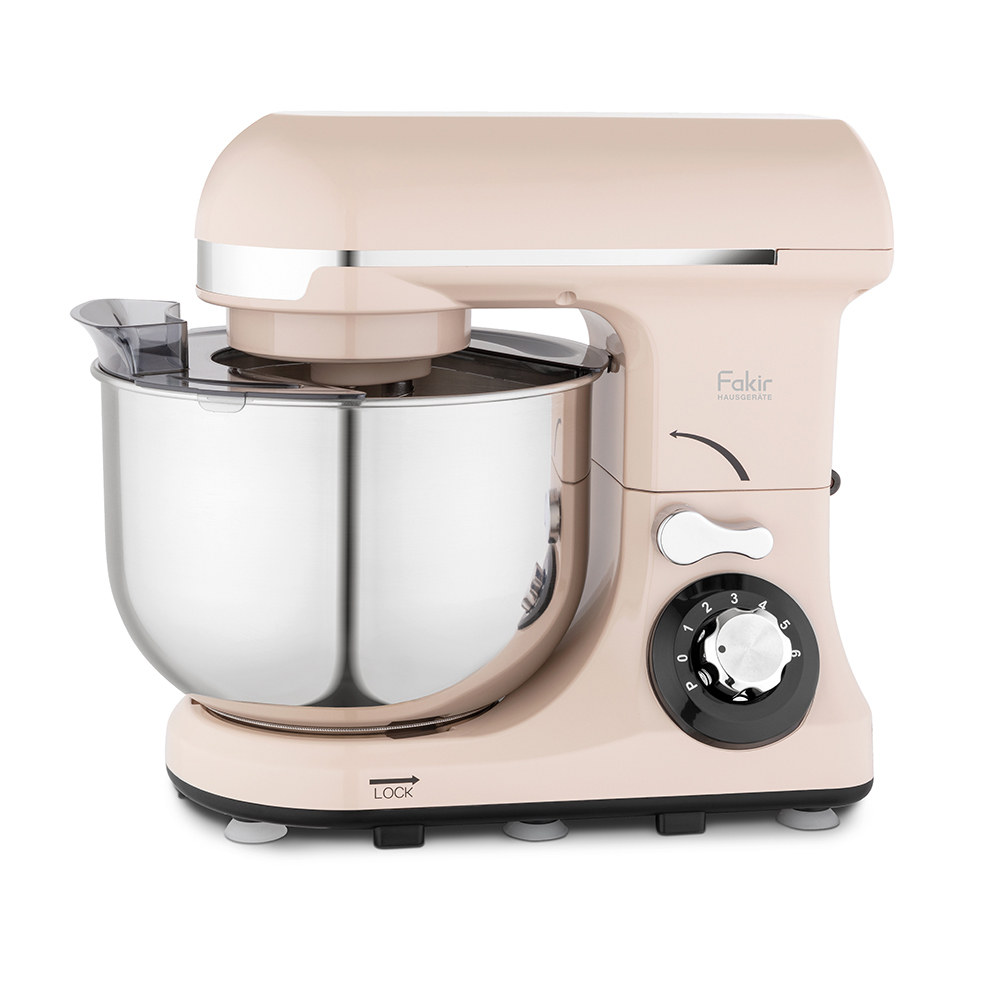 fakir-magichef-stand-mixer-pink-4l-1200w