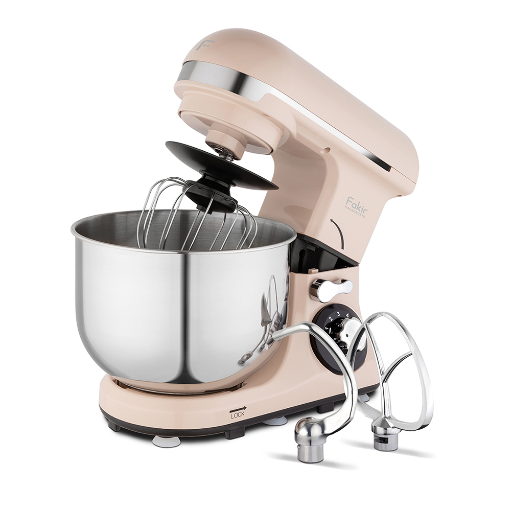 fakir-magichef-stand-mixer-pink-4l-1200w