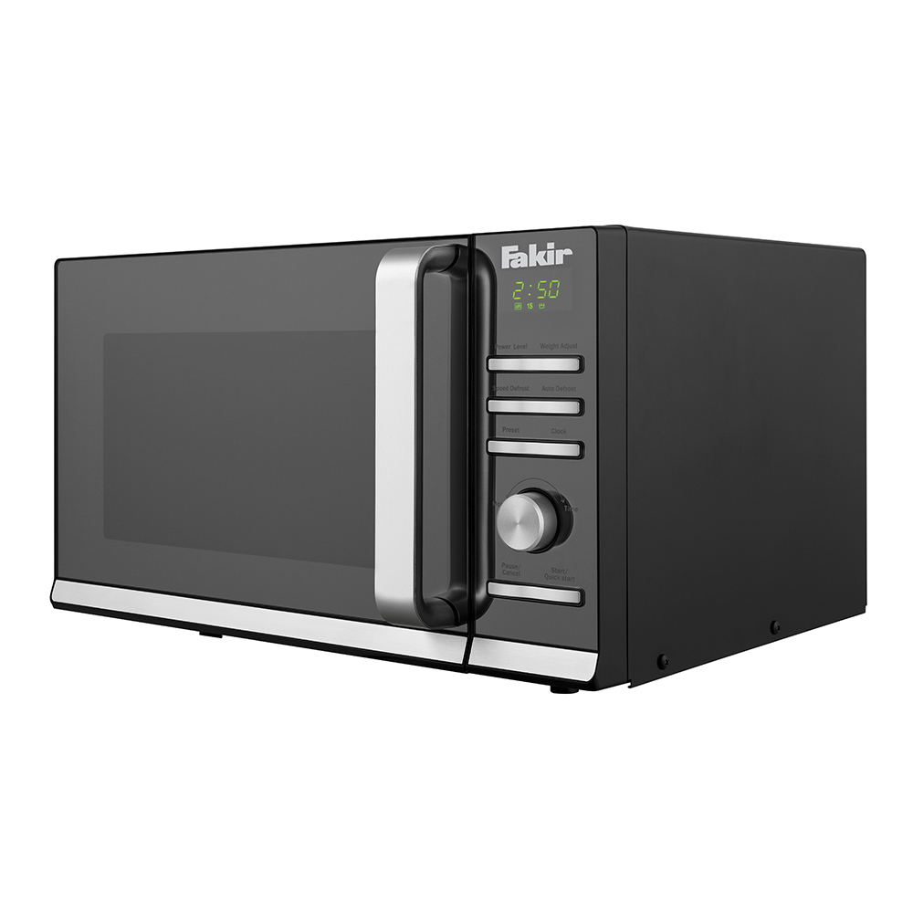 fakir-microwave-with-grill-black-25l-1100w