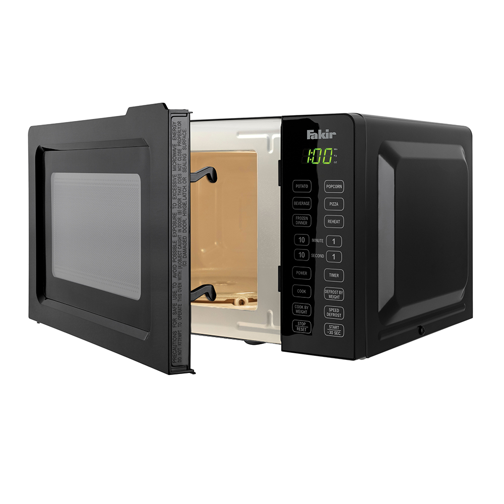 fakir-microwave-black-20l-1100w