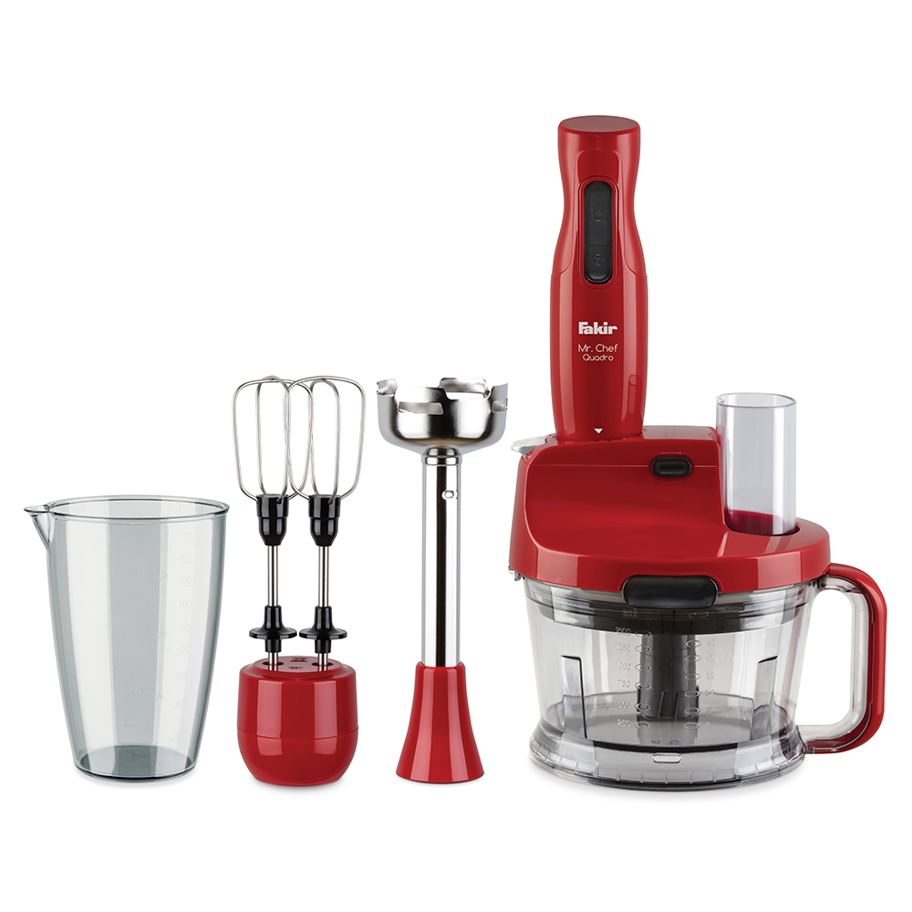 fakir-mr-chef-quadro-hand-blender-set-red-1000w