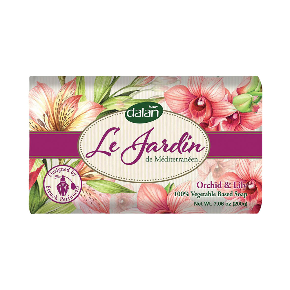 dalan-le-jardin-body-soap-bar-orchid-lilly-flowers-200g