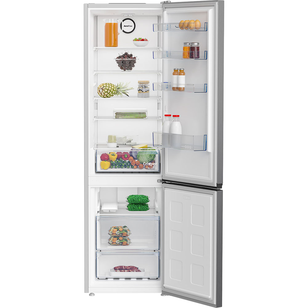 beko-stainless-steel-no-frost-fridge-freezer-silver-407l