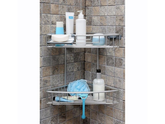 paloma-aluminium-2-tier-corner-storage-caddy-25cm-x-34-5cm