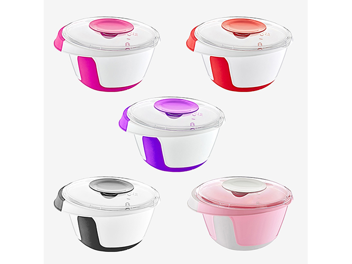 trendy-plastic-food-mixing-bowl-with-lid-2-5l-6-assorted-colours