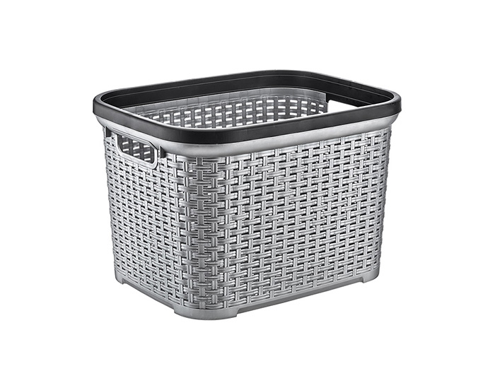 rattan-design-storage-basket-with-2-handles-35l-6-assorted-colours