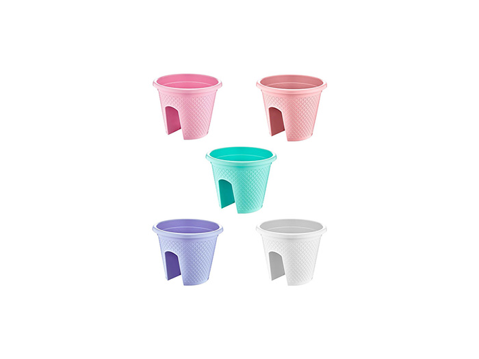bodrum-balcony-plastic-flower-pot-18-5cm-5-assorted-colours