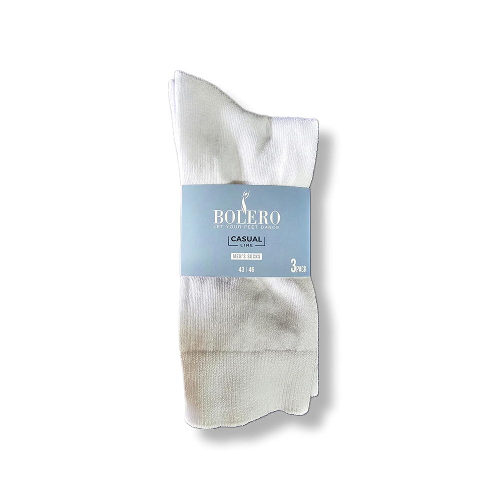 bolero-men-classic-socks-pack-of-3-pieces-43-46-white