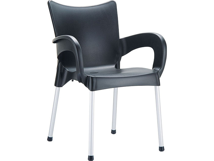 romeo-armchair-with-aluminum-legs-black