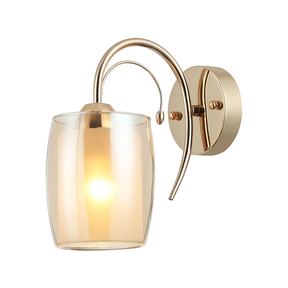 menora-single-wall-lamp-gold-e27