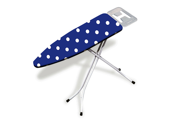 sirio-polka-dot-ironing-board-with-iron-holder-blue-155cm-x-33-5cm
