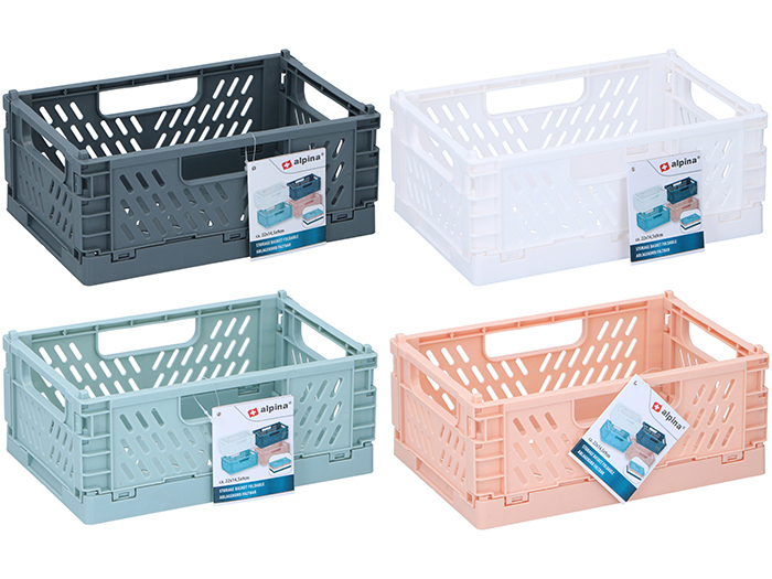 alpina-plastic-folding-storage-crate-4-assorted-colours