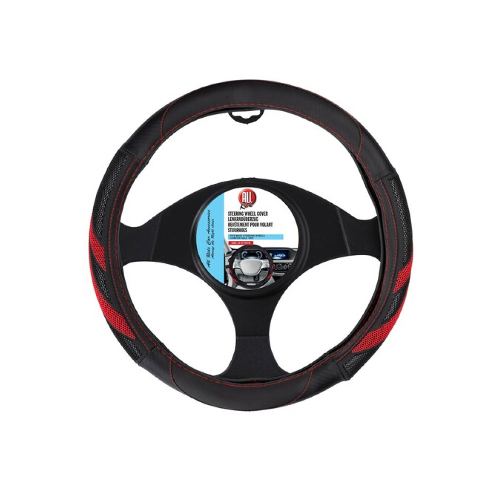 pu-leather-car-steering-wheel-cover-black-red-38cm