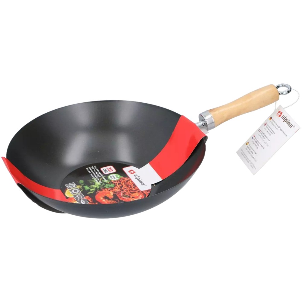 wok-pan-non-stick-stainless-steel-with-wooden-handle