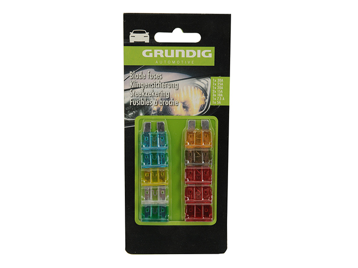 grundig-blade-car-fuses-10-pieces