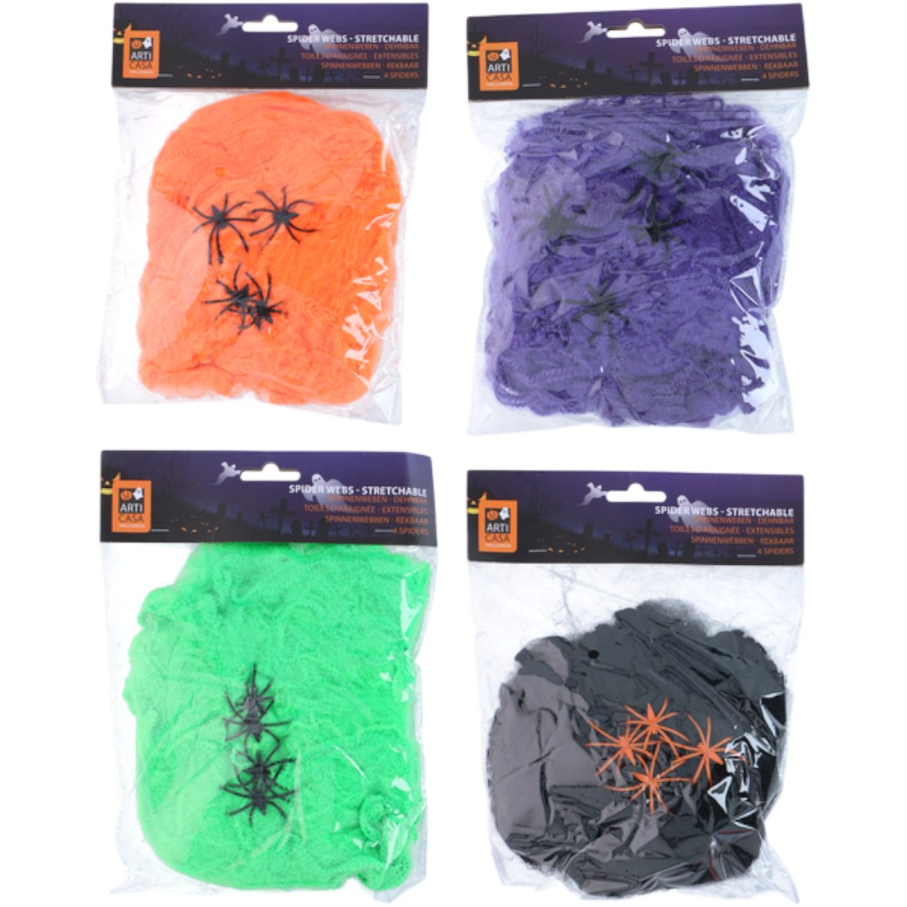 halloween-stretch-spider-web-decoration-4-assorted-colours