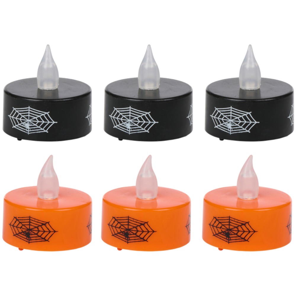halloween-led-tea-lights-set-of-3-with-2-assorted-colours