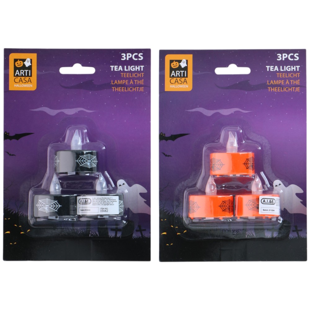 halloween-led-tea-lights-set-of-3-with-2-assorted-colours