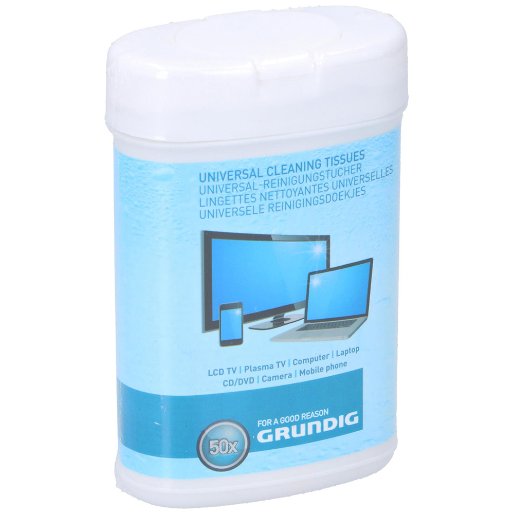 grundig-universal-electronic-cleaning-wipes-pack-of-50-pieces