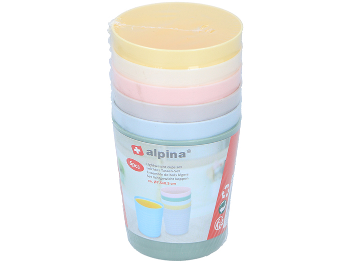 alpina-plastic-cups-set-of-6-pieces-multicolour