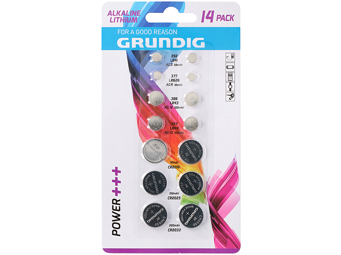 grundig-button-batteries-14-pieces-assorted-types