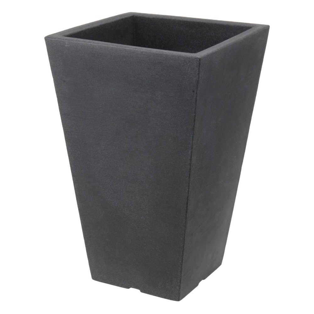 capri-tall-square-flower-pot-black-35-×-55cm