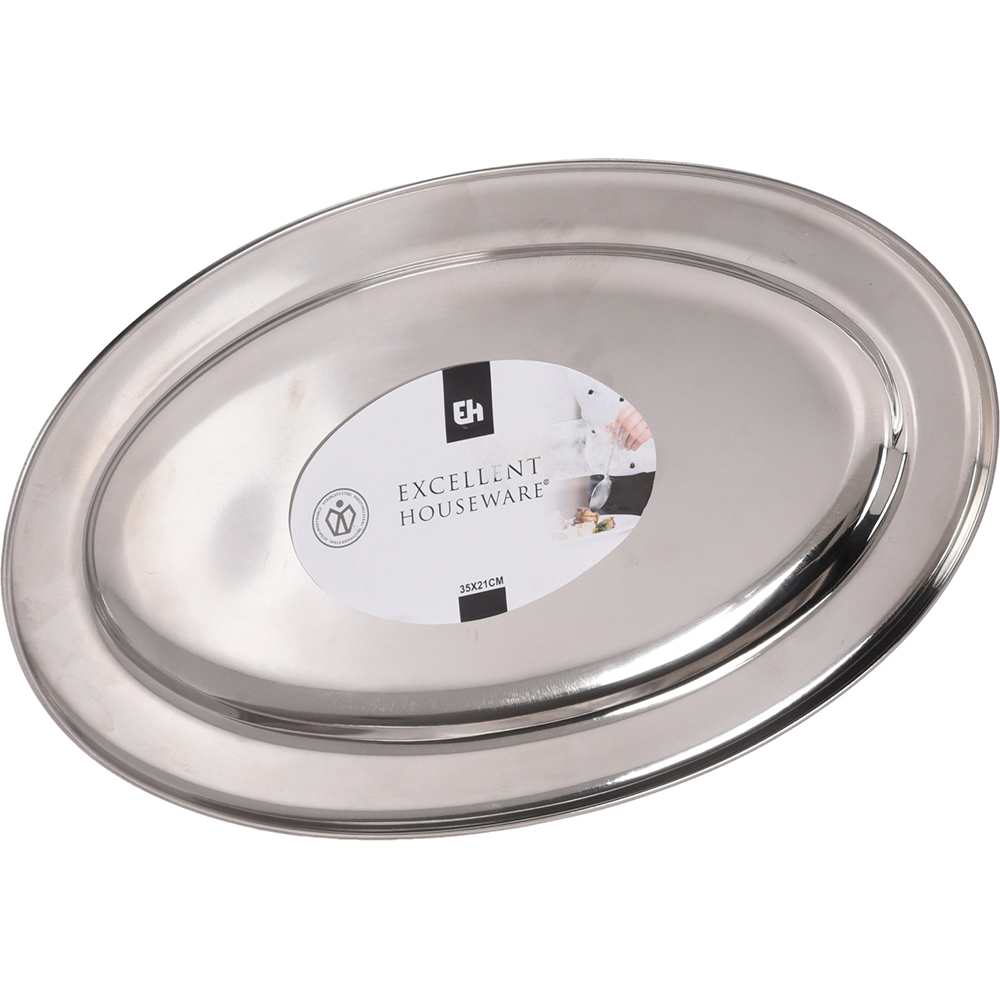 excellent-houseware-stainless-steel-oval-serving-tray