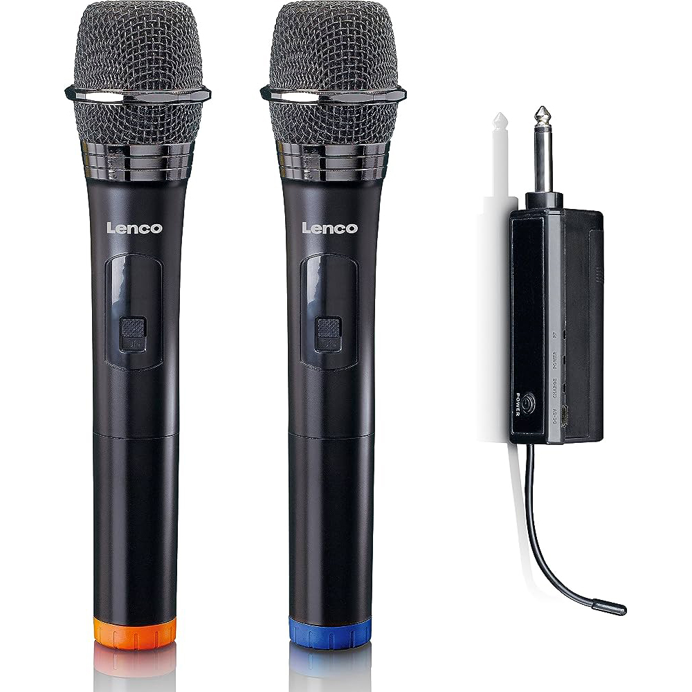 lenco-dual-wireless-microphone-with-receiver-set-of-2-pieces