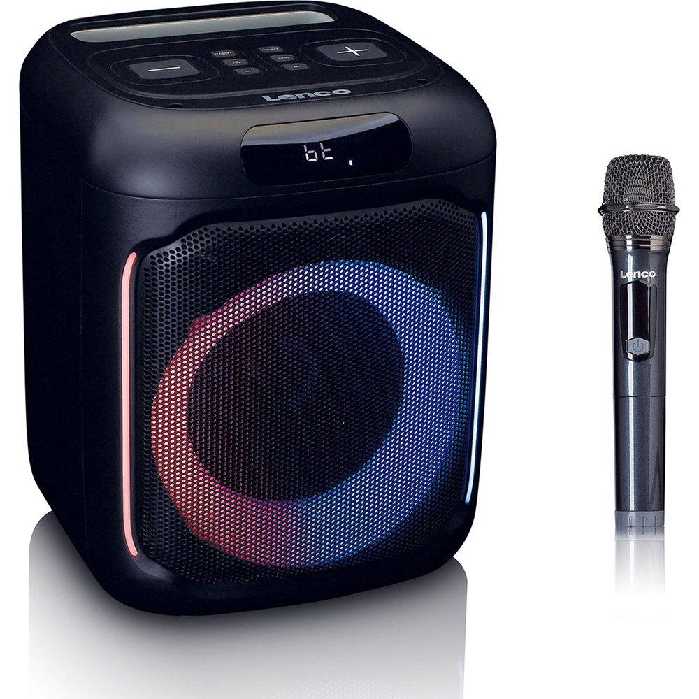 lenco-pa-100bk-bluetooth-party-speaker-with-led-light-effects-100w