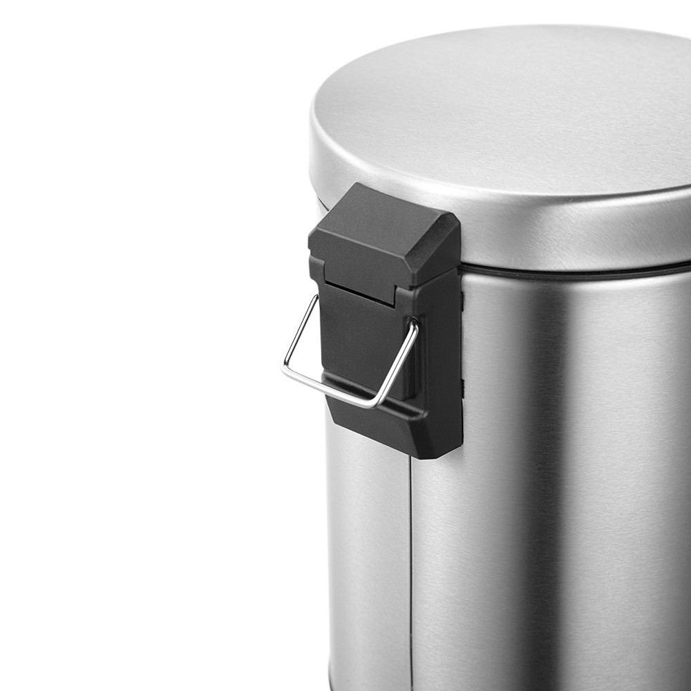 eko-waste-bin-with-pedal-inner-bucket-classic-matt-silver-5-l
