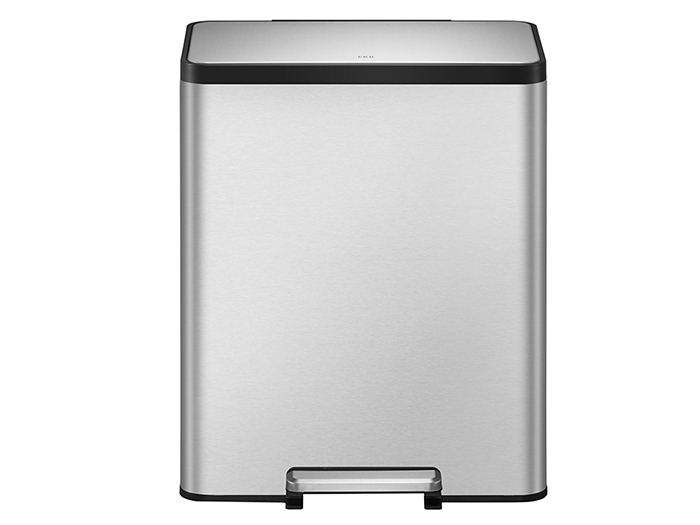 eko-ecocasa-ii-double-recycling-pedal-bin-stainless-steel-36l-24l