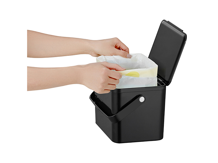 eko-antibacterial-table-top-waste-caddy-bin-black-4l-24-4cm-x-17cm-x-16cm